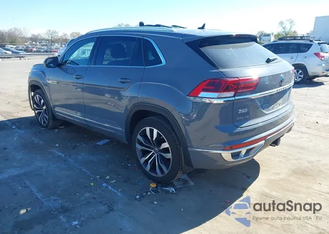 2023 Volkswagen Atlas Cross Sport 3.6L V6 Sel Premium R-Line z USA, uszkodzony, nr VIN 1V2FE2CAXPC208745